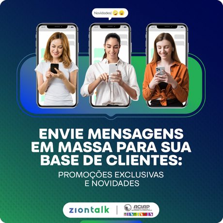 Peça de divulgação do ZionTalk